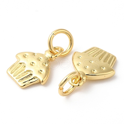 Eco-Friendly Rack Plating Brass Charms KK-R143-10G-1