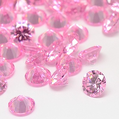 Cubic Zirconia Cabochons X-ZIRC-M002-4mm-005-1