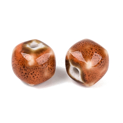 Vintage Handmade Porcelain Beads PORC-N013-18-18-1