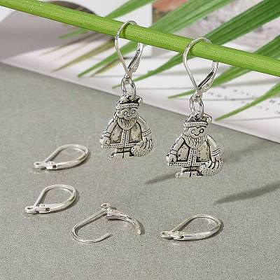 925 Sterling Silver Leverback Earring Findings LS-STER-T002-227S-1