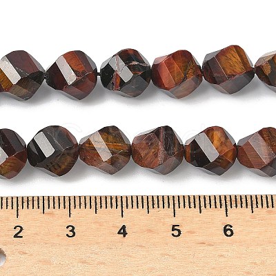 Natural Tiger Eye Beads Strands G-C267-B15-1
