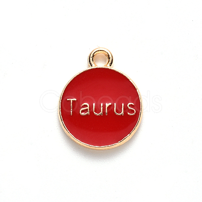 Alloy Enamel Pendants LS-ENAM-S124-01B-07C-1