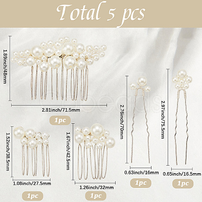 Iron Hair Sticks & Hair Combs OHAR-WH20008-06S-1