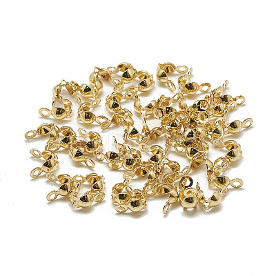 Brass Bead Tips X-KK-T032-153G-1