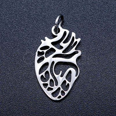 Non-Tarnish 201 Stainless Steel Pendants STAS-T046-JA352-1-1