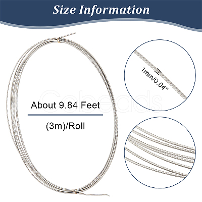 430 Stainless Steel Wire TWIR-WH0008-02P-1