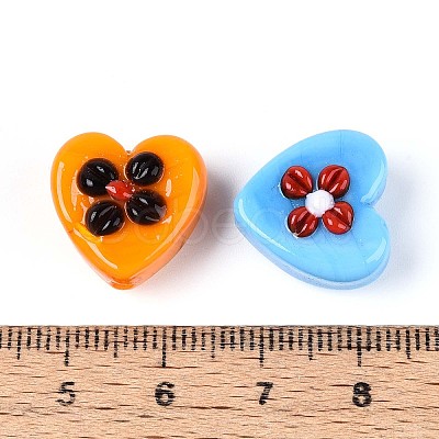 Handmade Lampwork Beads LAMP-ZX003-17-1