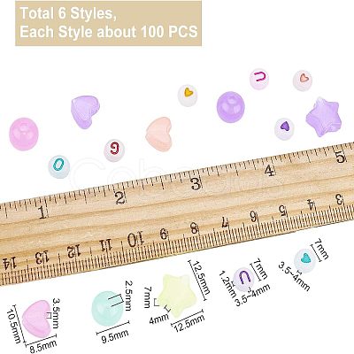 Luminous Acrylic Beads TACR-NB0001-06-1