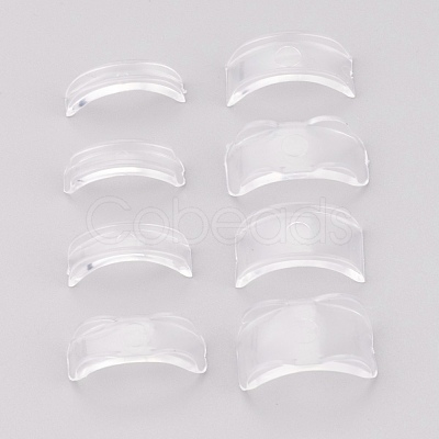 8Pcs 8 Sizes Plastic Invisible Ring Size Adjuster TOOL-H005-01-1