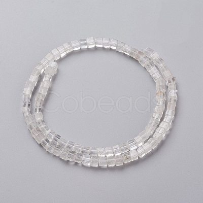 Natural Quartz Crystal Beads Strands G-F631-K10-1