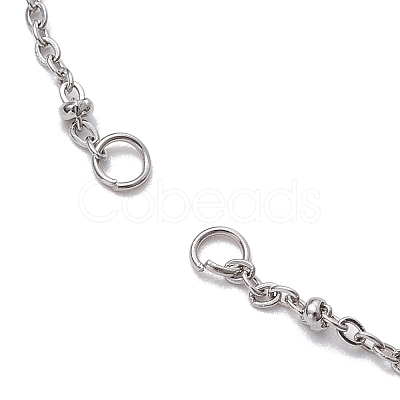 304 Stainless Steel Satellite Chain Bracelet Making AJEW-JB01300-02-1