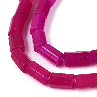 Dyed Natural Malaysia Jade Beads Strands GG-N002-01A-19-1