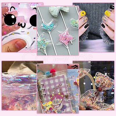 10 Styles Macaron Color Ornament Accessories PVC-CJ0001-01-1