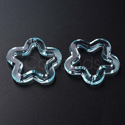 Transparent Acrylic Beads MACR-S373-24-B08-1