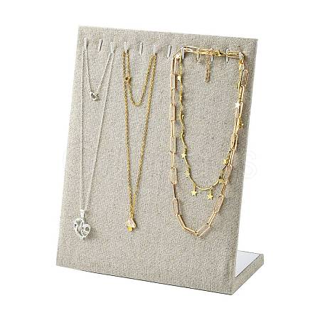 Wood Necklace Display Stands NDIS-N010-01-1