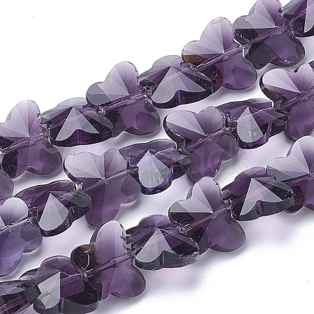 Transparent Glass Beads GLAA-Q066-10mm-B03-1