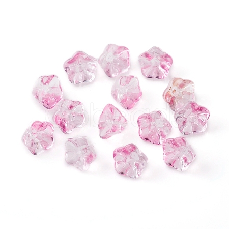 Electroplate Glass Beads X-EGLA-I012-B08-1