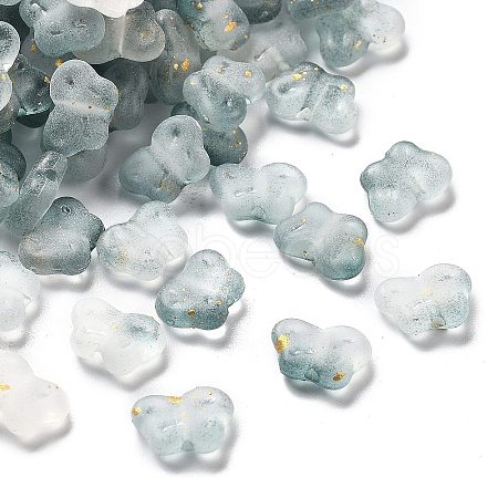 Gradient Color Transparent Acrylic Beads LS-OACR-M023-05H-1