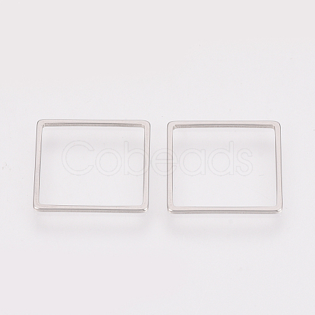 Anti-Tarnish 304 Stainless Steel Linking Ring STAS-S079-10B-1-1