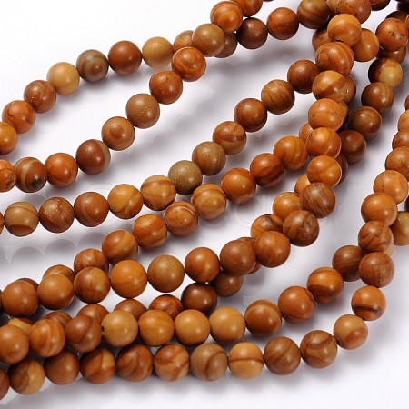 Gemstone Beads Strands GSR6mmC050-1