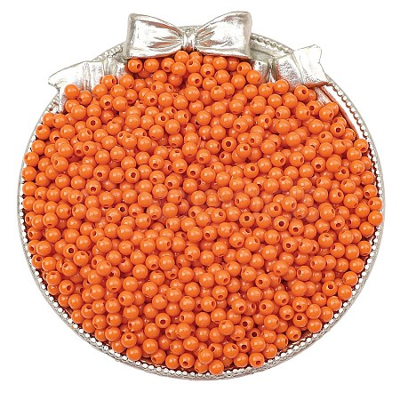 300Pcs Opaque Acrylic Beads SACR-CJC0009-A21-1