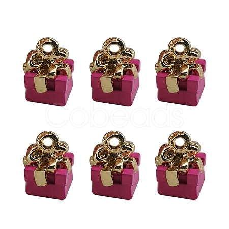 Zinc Alloy Enamel Jewelry Pendant Accessories ENAM-TAC0007-06F-1