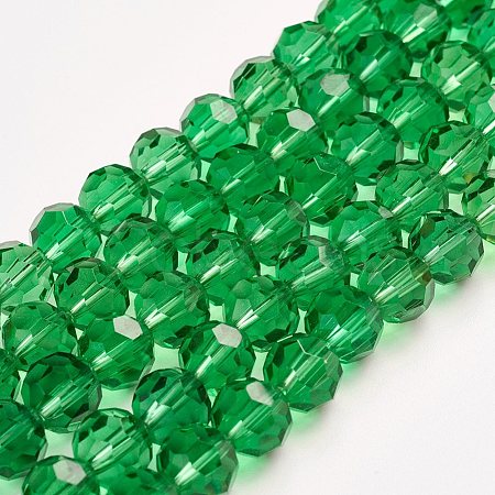 Imitation Austrian Crystal Bead Strands G-M181-4mm-15A-1