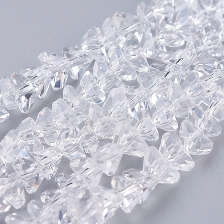 Transparent Glass Beads Strands EGLA-J146-6mm-NB01-1