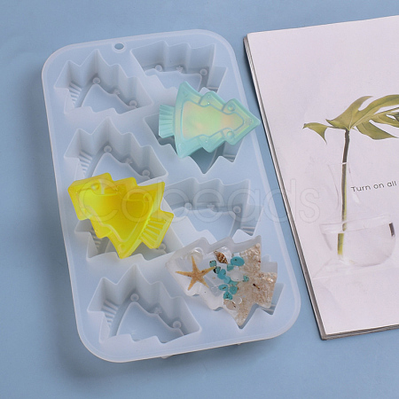 Christmas Tree Silicone Cake Baking Molds DIY-I034-04-1