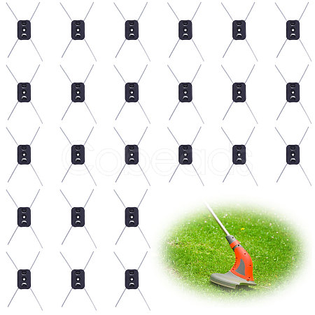 Plastic & Steel Replacement Heads for Electric Cordless Lawn Mower FIND-WH0173-350B-1