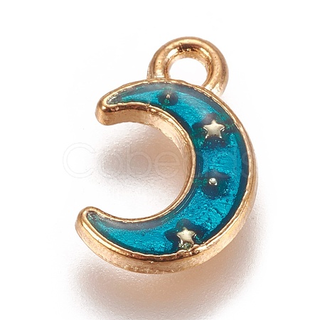 Zinc Alloy Pendants X-ENAM-I023-04KCG-02-1
