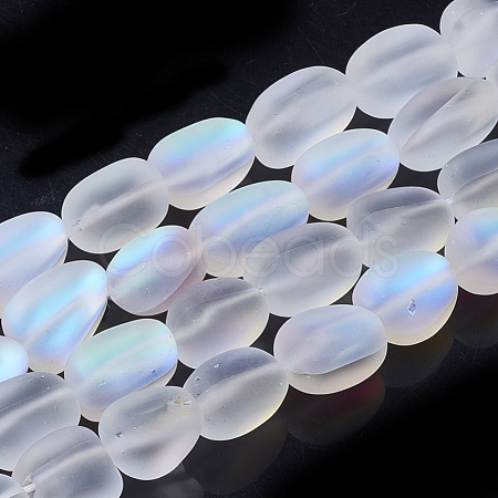 Synthetic Moonstone Beads Strands X-G-S285-05A-1