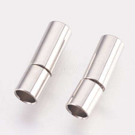 Brass Bayonet Clasps KK-P149-08D-1