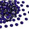 Preciosa&reg Crystal Hotfix Flatback Stones, Czech Crystal, Round(438 11 612 Chaton Rose VIVA 12 &reg), 30240 Cobalt Blue, SS8(2.3~2.5mm)