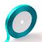 Single Face Satin Ribbon, Polyester Ribbon, Light Sea Green, 2 inch(50mm), about 25yards/roll(22.86m/roll), 100yards/group(91.44m/group), 4rolls/group