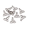 Tarnish Resistant 304 Stainless Steel Charms, Trinity Knot/Triquetra, Irish, Stainless Steel Color, 13.3x11.7x1mm, Hole: 1.5mm