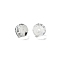 Preciosa&reg Crystal Beads, Czech Crystal, 451 19 602 Round, 00030 237 Lagoon, 4mm, Hole: 1mm