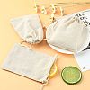 Cotton Packing Pouches Drawstring Bags ABAG-R011-13x18-6