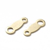 Brass Chain Tabs KK-L205-01-3