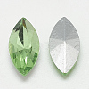 Pointed Back Glass Rhinestone Cabochons RGLA-T083-13x27mm-19-2