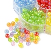 490Pcs 7 Colors Transparent Acrylic Beads MACR-YW0002-03-3