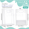 Rectangle PP Plastic Storage Tote Bags ABAG-WH0046-60A-2