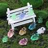 32Pcs 8 Styles Luminous Resin Panda Ornaments DJEW-SZ0001-18-4