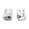 Tarnish Resistant 304 Stainless Steel Smooth Surface Bead Tips STAS-D150-01P-2