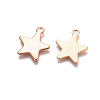 201 Stainless Steel Pendants STAS-E484-17RG-1
