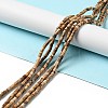 Natural Picture Jasper Beads Strands G-I326-09-2