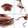 Organza Gift Bags with Drawstring OP-R016-9x12cm-12-4