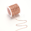 Brass Cable Chains CHC-T008-06A-RG-2