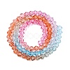 Gradient Color Baking Paint Glass Bead Strands X1-DGLA-A039-T2mm-A016-2