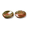 Natural Unakite Worry Stones G-E586-01Z-2